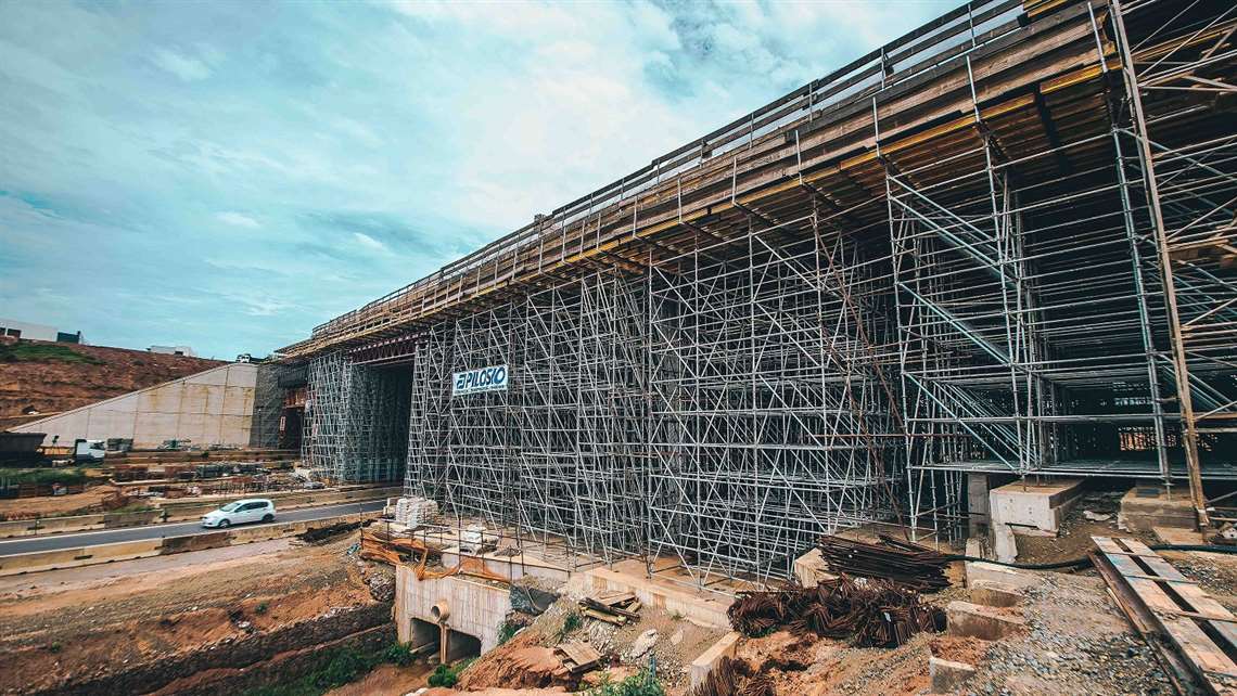 Pilosio scaffolding