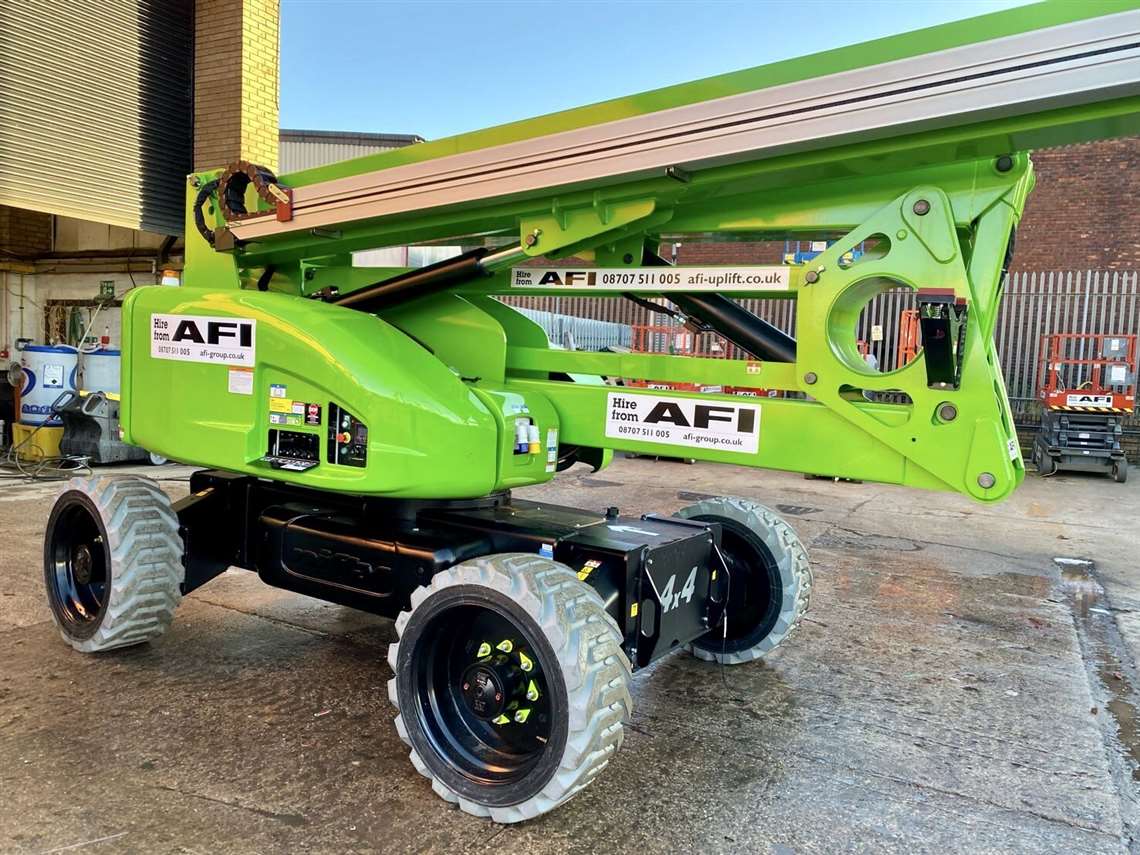 The Niftylift HR28 boom lift