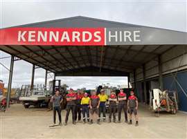 Photo of Kennards Hire depot in Albany, Western Australia.
