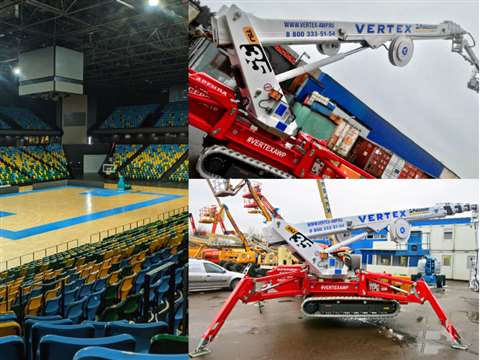 Palazzani spider at Kubass Arena in Russia.