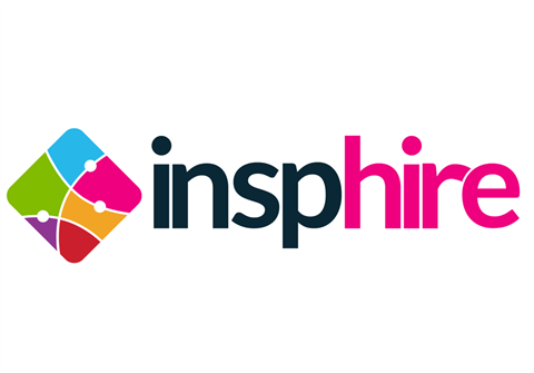 inspHire's new logo 2022