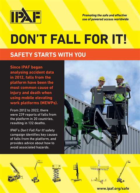 IPAF Don't Fall for it Campaign