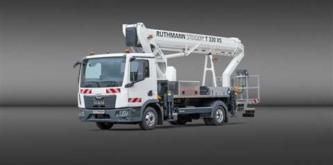 Ruthmann Steiger T 330 truck mount
