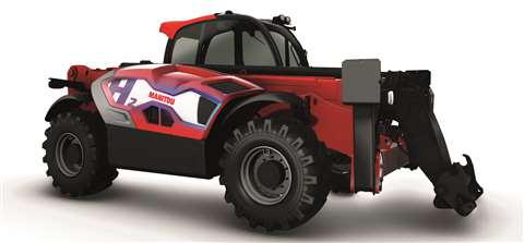 Manitou's first hydrogen-powered telehandler prototype