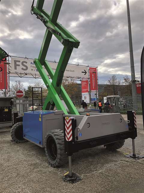 One of the new Tulip series from Holland Lift at Bauma 2022