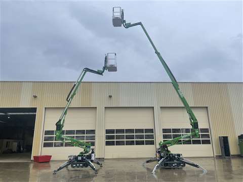 Codiloc's new R130 and R180 spider lifts from Easy Lift